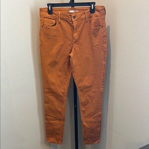 Old Navy Rockstar Super Skinny Jeans - Rust Orange